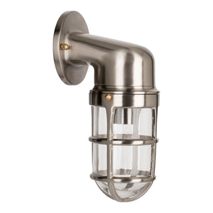 Bailey - 144872 - Lantern AHOI E27 Alu Nickel IP44 Light Bulbs Bailey - The Lamp Company