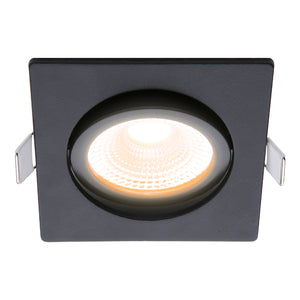 Bailey - 144936 - ED-10026 LED Spot 5W WarmDim Square Black IP54 60D Adj. Light Bulbs EcoDim - The Lamp Company