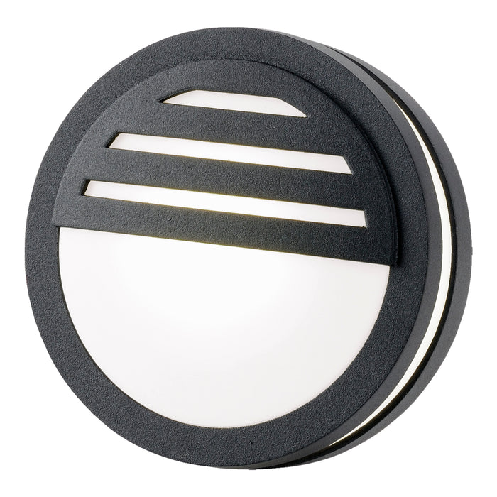 Bailey - 145107 - Wall Lamp Compact GX53 Anthracite Round IP44