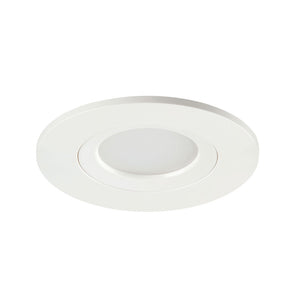 Integrated LED IP65 Fixed Downlight White 6.5W 4000K 100 Degrees Beam Angle Sylvania