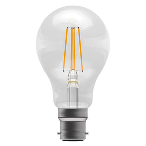 4W LED Filament Clear GLS BC 2700K Dimmable  Other - The Lamp Company