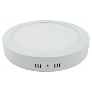 18W ARIAL Round LED Panel + Surface Mount 240mm diameter 4000K  Other - The Lamp Company