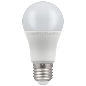 Crompton LED GLS Thermal Plastic 11W E27 Very Warm White Opal Dimmable