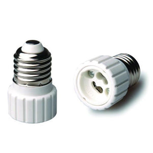 Adaptor - E27 to GU10 White  Other - The Lamp Company