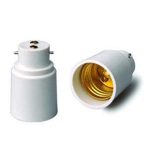 Adaptor - B22d to E27 White  Other - The Lamp Company