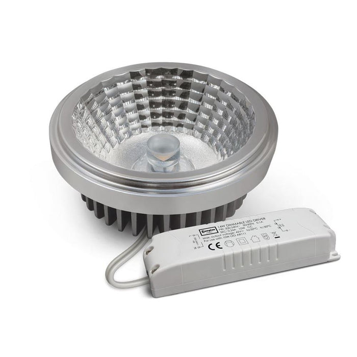 240v Led Module LED 10W AR111 Module 240V 4000K 30 Degrees Dimmable with Driver – The ...