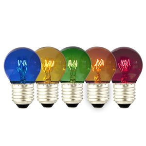 15W Round 45mm Multi Colour Pack E27  Other - The Lamp Company