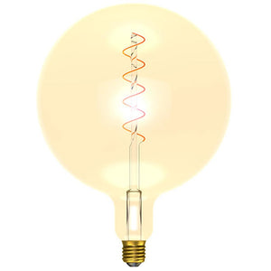 BELL 200mm LED Vintage Soft Coil Globe 240V 4W E27 Amber Dimmable  Bell - The Lamp Company