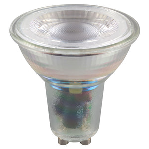 Crompton LED Glass GU10 5W Cool White 35 Degrees Dimmable