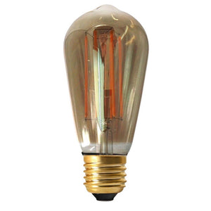 Girard Sudron LED Edison ST64 Lamp 6W 300lm E27 Smoky Dimmable