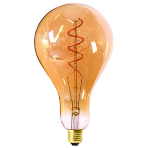 Girard Sudron LED Twisted Filament 130x240mm 4W 2000K E27 Gold Dimmable