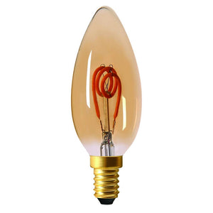 Girard Sudron LED 3 Loops Filament Candle 3W E14 Gold Dimmable
