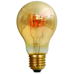 LED 4 Loops Filament GLS 4W 240V E27 Amber 2000K Dimmable
