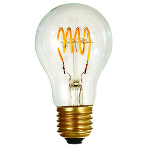 LED 4 Loops Filament GLS 4W 240V E27 Clear 2200K Dimmable