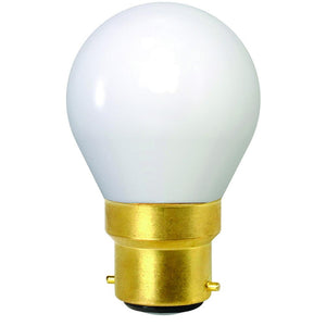 Girard Sudron LED Filament Golfball 4W B22d Frosted Very Warm White