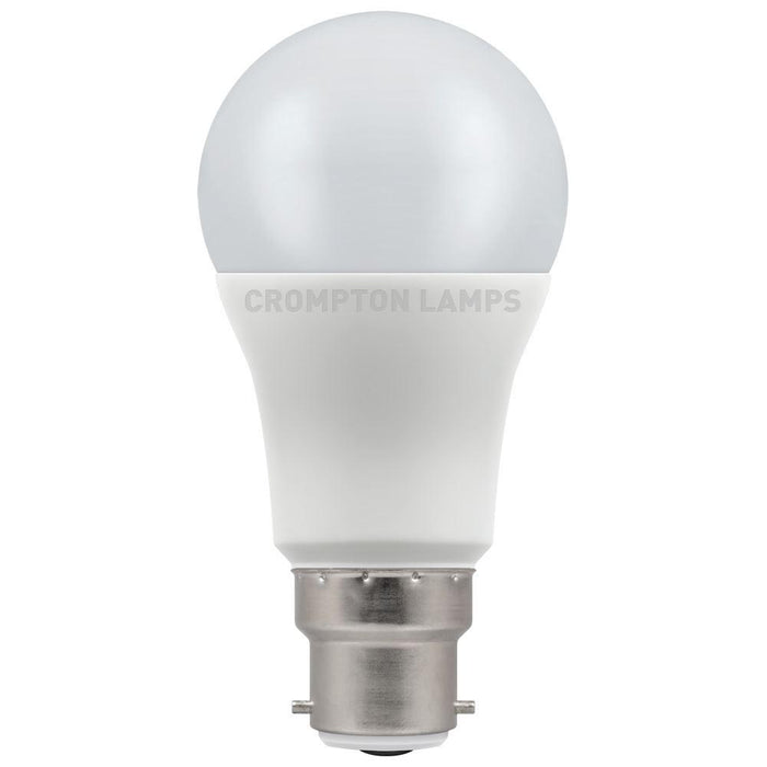 Crompton LED GLS Thermal Plastic 11W B22d 4000K Opal
