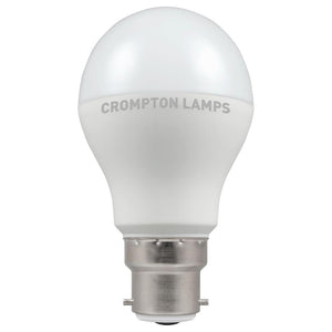 Crompton LED GLS Thermal Plastic 11W (75W) B22d 2700K Opal Dimmable