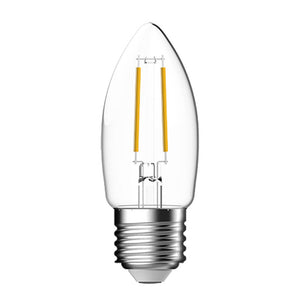 240v 2.5w E27 Filament LED Candle 2700K Non Dimmable - GE - 93115510 LED Light Bulbs Tungsram - The Lamp Company