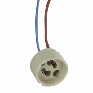Ceramic GU10 Lamp Holder 150mm Leads