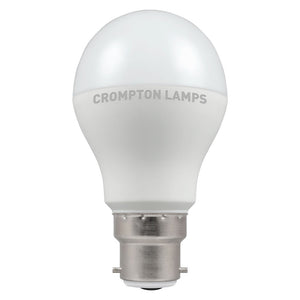 Crompton LED GLS Dusk till Dawn 9.5W B22d Very Warm White Opal