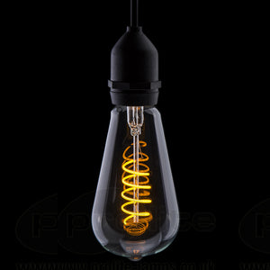 Prolite LED Squirrel Cage 110-240V 4W E27 Yellow LED Filament Squirrel Cage prolite - The Lamp Company