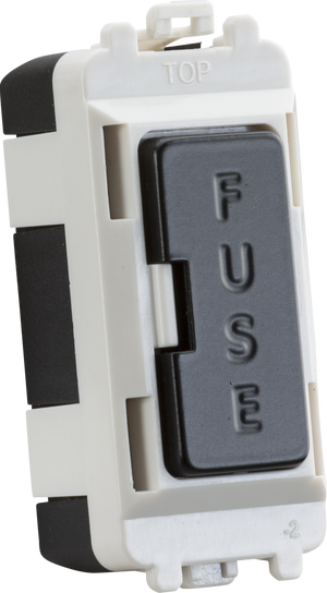 Knightsbridge GDM011MB 13A fused module - Matt Black