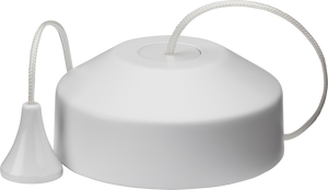 Knightsbridge 8300MW - 10AX 2-Way Pull Cord Switch - Matt White