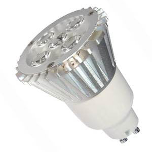 05132-BE - 50mm Intensity LED DIMMABLE 240v 7W GU10 LED Bulbs Bell - The Lamp Company