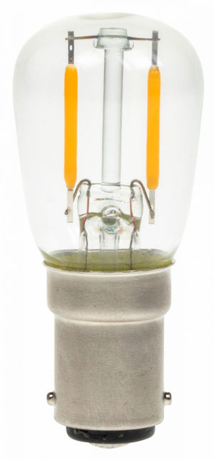 Pygmy 2w LED Filament Light Bulb - 2200k - Small Bayonet Cap