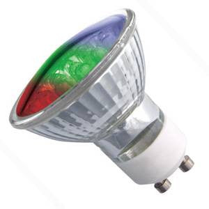 P16L2-MC-BE - 18 LED GU10 COLOUR CHANGE - 240v 2W GU10 LED Bulbs Bell - The Lamp Company