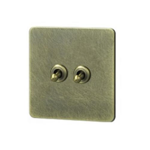 2g Aged Copper Toggle Switch