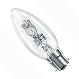 C42BC-H-BE - Halogen Candle 35mm - 240v 42W B22d