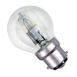 GB18BC-H-CR - 240v 18w B22d 45mm Clear Energy Saver