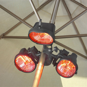 1.5kW Infra-red Domestic Parasol Heater. Heaters leisure heating - The Lamp Company