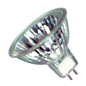 Halogen Spot 75w 12v GU5.3 Casell Lighting 50mm MR16 38° Dichroic Glass Fronted Light Bulb Halogen Lighting Casell  - Easy Lighbulbs