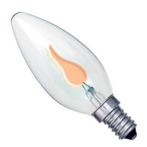 Flicker Flame Candle Bulb 3W SES / E14