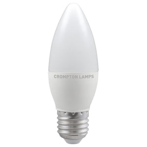 Crompton 11342 - LED Candle Thermal Plastic • 5.5W • 4000K • ES-E27