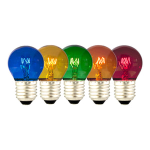 Bailey 40300835777 - Ball E27 15W Blister 5 Colours Bailey Bailey - The Lamp Company