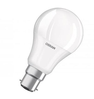 278219 - OSRAM LED 240v 9=60w GLS 60 2700K B22d FROSTED DIMMABLE Ledvance Osram - The Lamp Company