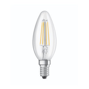 CL4.8SES-82D-OS  - 240v 4.8w E14 LED Filament Style 2700k Dimmable Lamp
