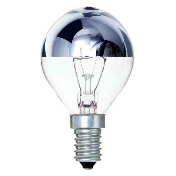 Crown Silver 25w SES / E14 Golf Ball Bulb