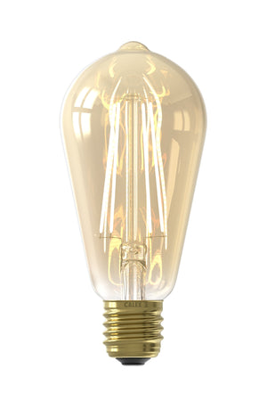 NAVL6ES-82GD-CX - Calex 425420 - Filament LED Dimmable Rustic Lamps 240V 6,0W Calex Calex - The Lamp Company