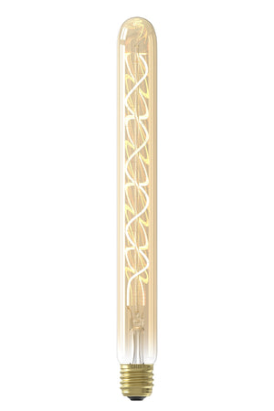 Calex 425722 - Tubular LED Gold Lamp 3.8W 200lm 2100K Dimmable