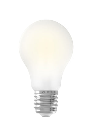 Calex 474516 - Calex LED Full Glass Filament GLS-lamp  220-240V 6,5W 600lm E27 A60,  Frosted outside 2700K CRI80 Dimmable