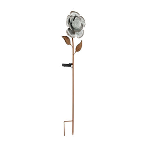 Eglo 48809 - Solar-LED-spike flower brown/silver-anti