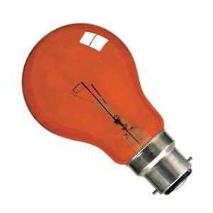 03553-BE - Fireglow GLS - 240v 40W B22d Incandescent Bell - The Lamp Company