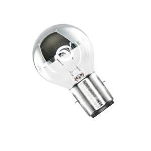 585E - 24v 25w Ba20d G35X70mm C-Silvered Medical bulbs Other - The Lamp Company