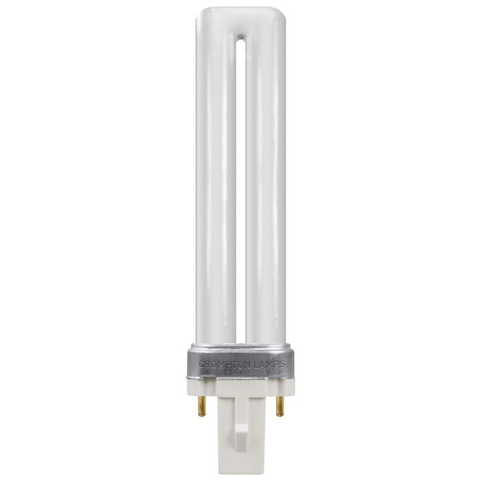 Crompton CLS7SCW - CFL Single Turn S Type • 7W • 4000K • G23 2-Pin