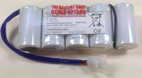 5DH4-0LAP3 6.0v 4.0Ah Ni-Cd Battery Pack (B219/5x4, B172/5X4). Orbik Emergency Lighting Batteries The Lamp Company - The Lamp Company