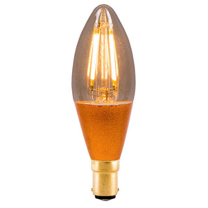 BELL LED Vintage Candle 4W Gold B15d Dimmable